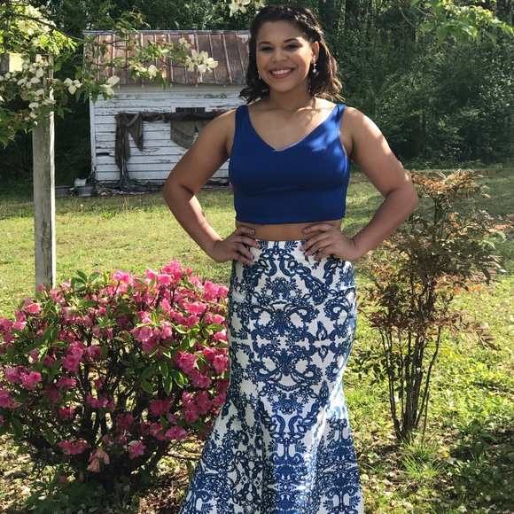 Speechless Dresses & Skirts - 2 Piece mermaid flare -Formal Gown